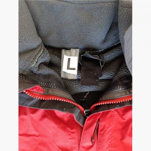 The North Face Κόκκινο και Ανθρακί Outdoor Jacket HyVent – Μέγεθος L / Pre-Owned