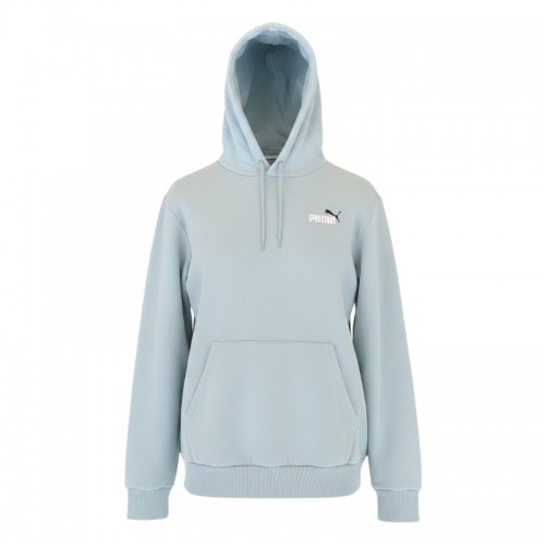 Puma Ανοιχτό Γαλάζιο Φούτερ Hoodie – Μέγεθος L / Pre-Owned
