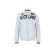 Kappa Scotland Λευκή Φούτερ Ζακέτα Track – Μέγεθος XXL / Pre-Owned