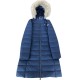 Tommy Jeans Σκούρο Μπλε Μακρύ Puffer Μπουφάν με Συνθετική Γούνα – Μέγεθος XS / Pre-Owned