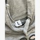Kappa Grey Graphic Pullover Hoodie — Size L / Pre-Owned