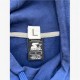 Starter Navy Blue Logo Pullover Hoodie — Size L / Pre-Owned