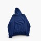 Starter Navy Blue Logo Pullover Hoodie — Size L / Pre-Owned