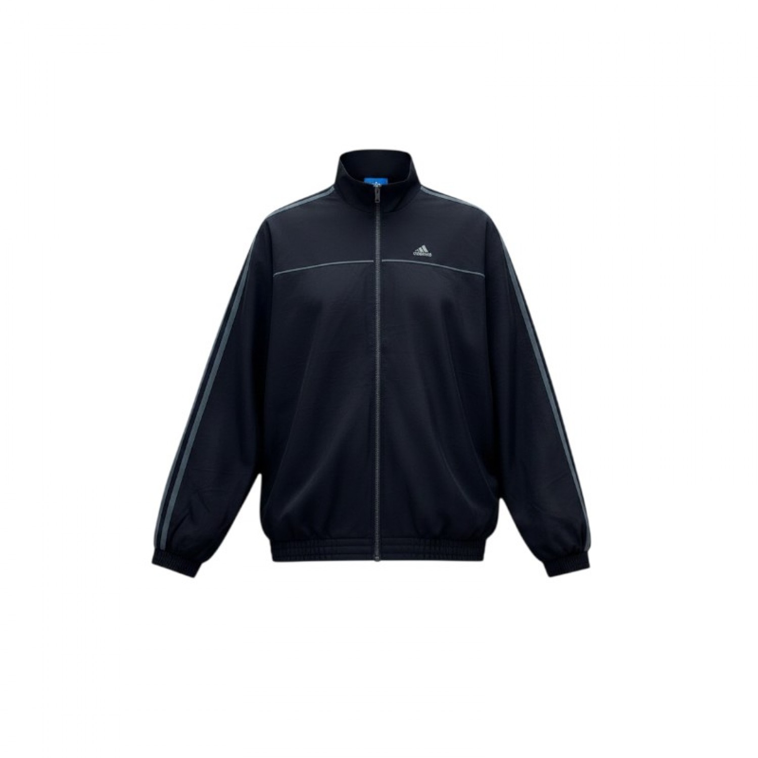 Adidas Black Performance Full-Zip Track Jacket — Size XL / Pre-Owned