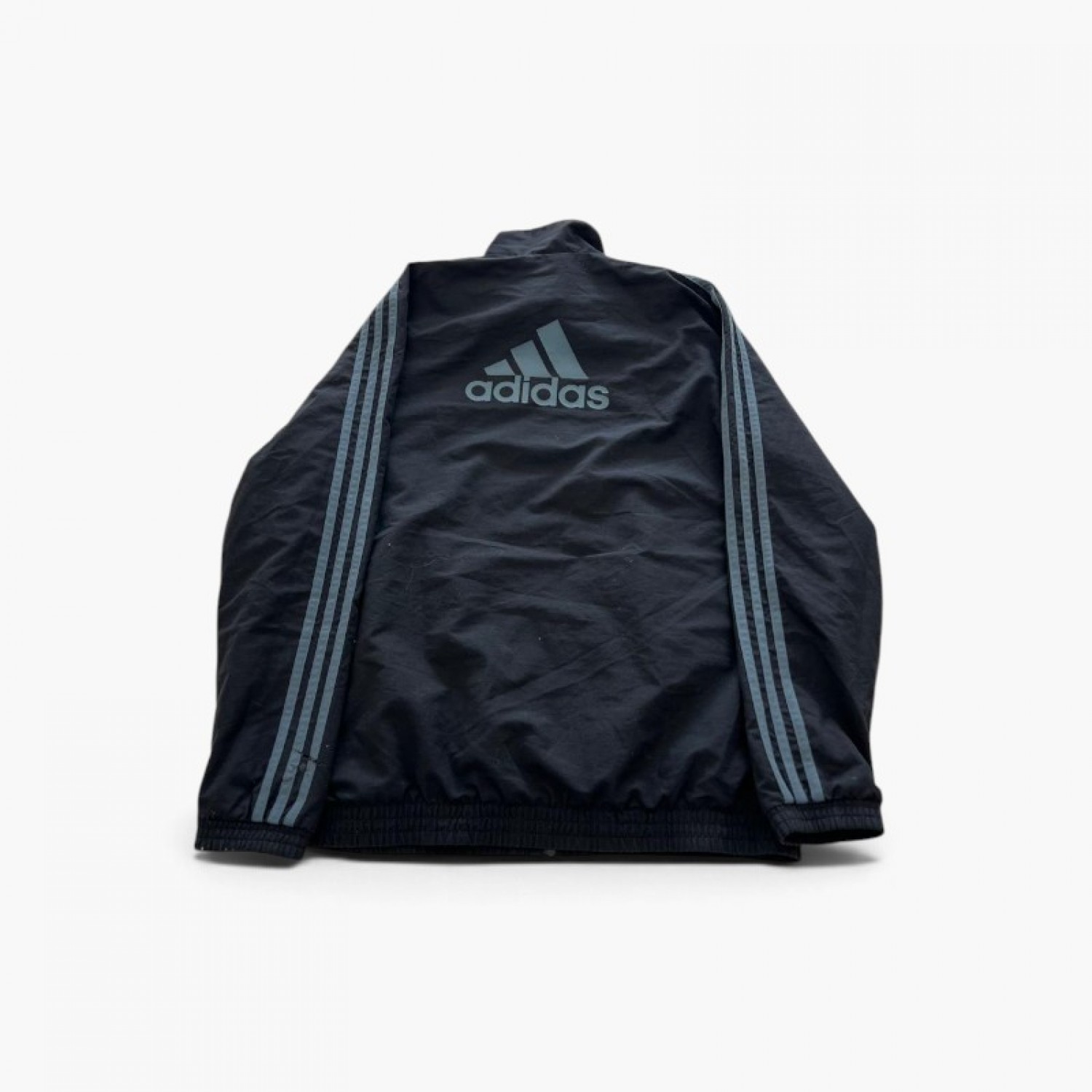 Adidas Black Performance Full-Zip Track Jacket — Size XL / Pre-Owned