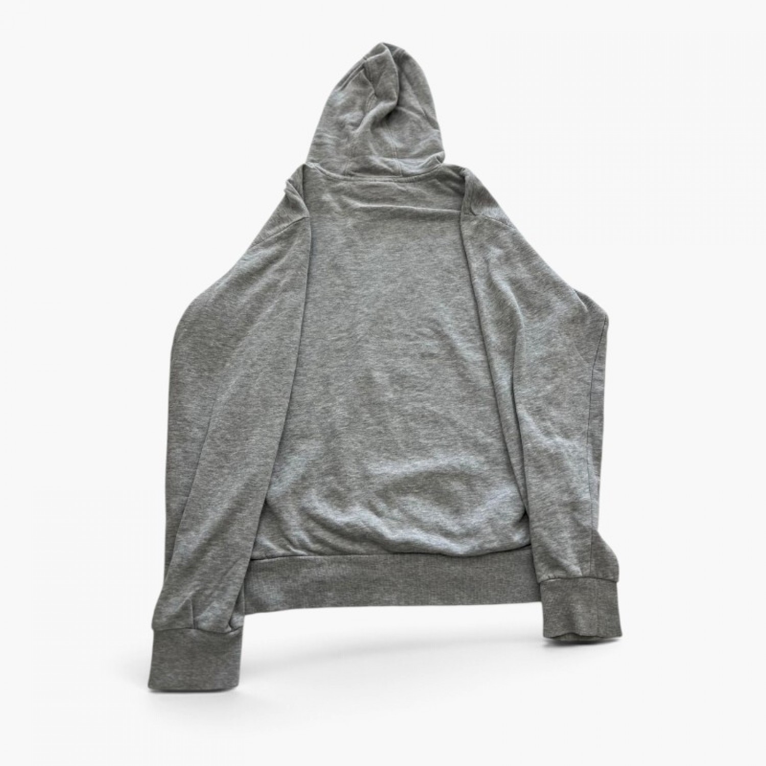 Kappa Grey Graphic Pullover Hoodie — Size L / Pre-Owned