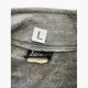 Billabong Grey Full-Zip Logo Sweatshirt — Size L / Pre-Owned