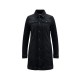 Black Denim Long Trucker Jacket — Size S / Pre-Owned