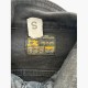 Black Denim Long Trucker Jacket — Size S / Pre-Owned
