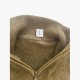 Olive Green Quarter-Zip Fleece Pullover — Size L / Pre-Owned