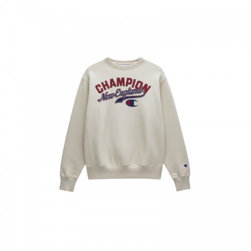 Champion New England Cream Graphic Crewneck Sweatshirt — Size M / Pre-Owned