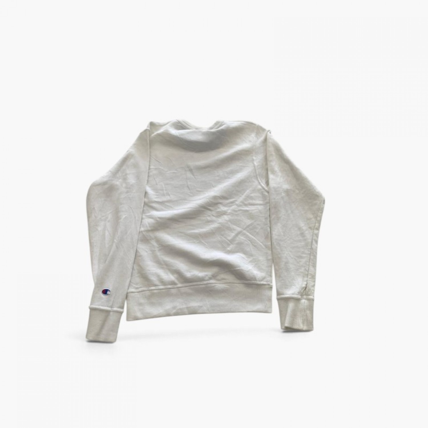 Champion New England Cream Graphic Crewneck Sweatshirt — Size M / Pre-Owned
