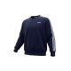 Adidas Navy 3-Stripes Crewneck Sweatshirt — Size XL / Pre-Owned