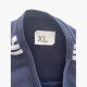 Adidas Navy 3-Stripes Crewneck Sweatshirt — Size XL / Pre-Owned