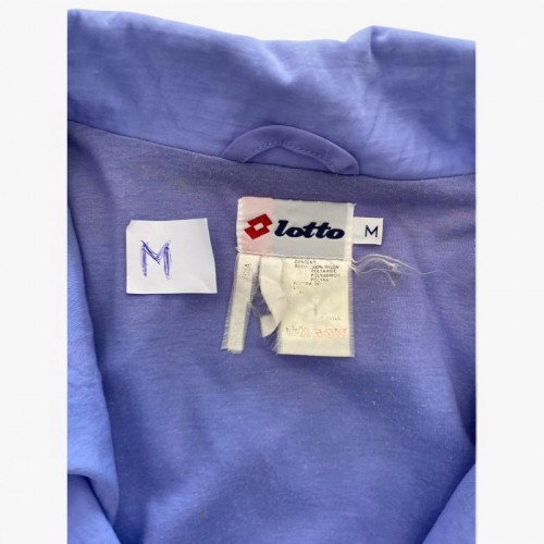 Lotto Purple Vintage Full-Zip Track Jacket — Size M / Pre-Owned
