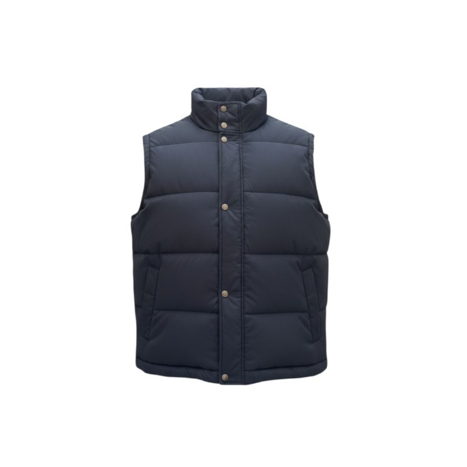 FILA Vintage Navy Puffer Vest — Size XL / Pre-Owned