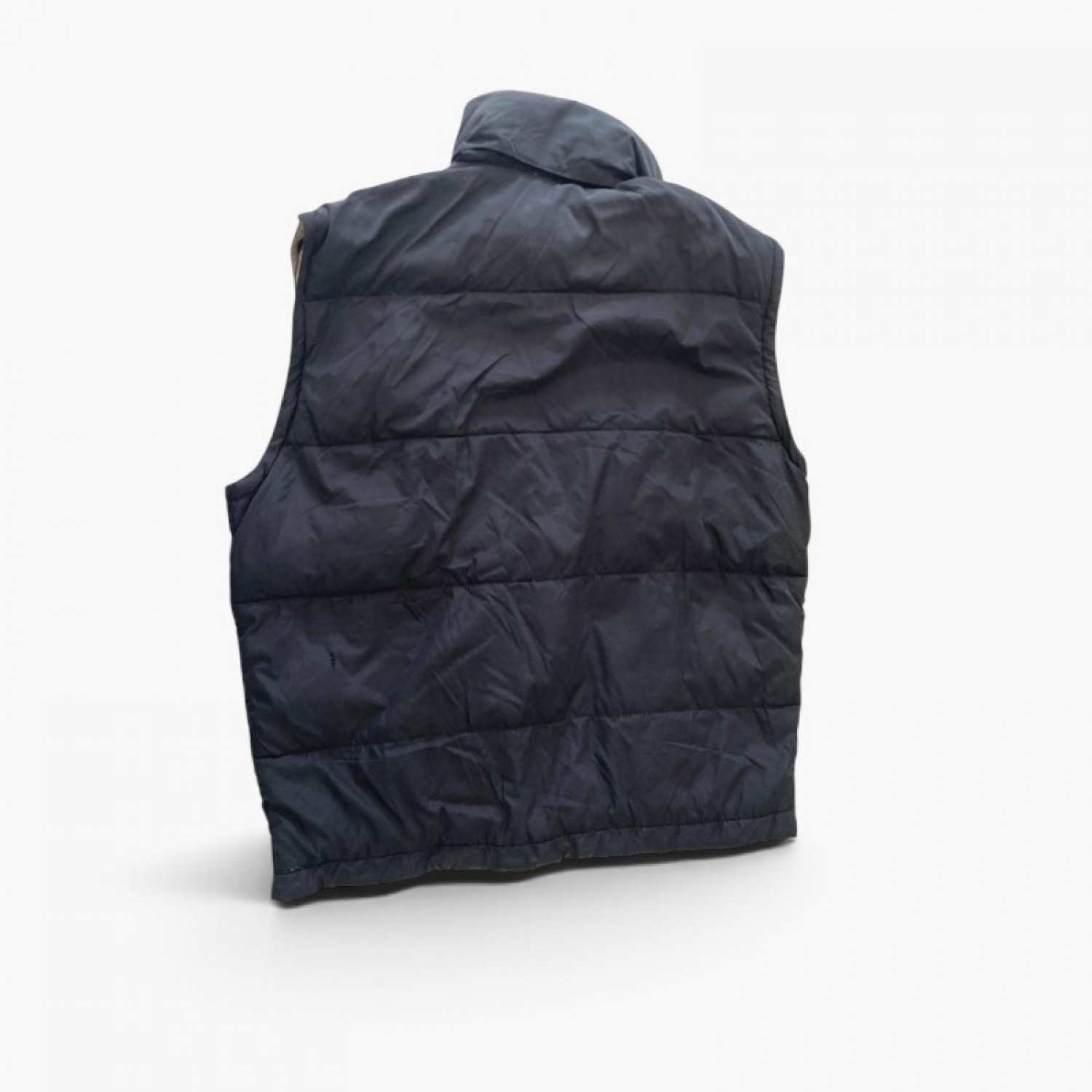 FILA Vintage Navy Puffer Vest — Size XL / Pre-Owned
