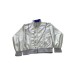Champion Vintage Sample White & Purple Track Jacket — Size L / Pre-Owned