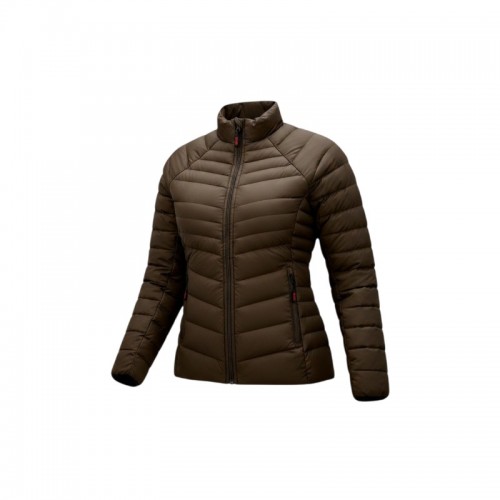 Brown Lightweight Puffer Jacket — Size S / Pre-Owned
