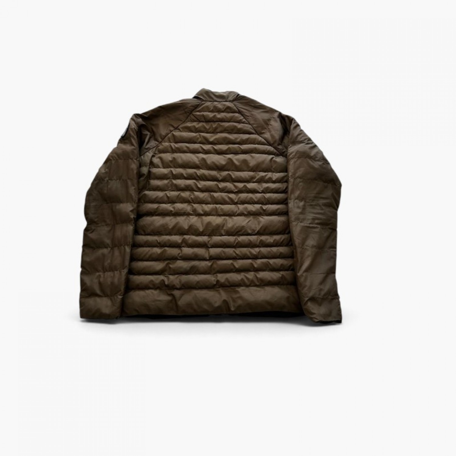 Brown Lightweight Puffer Jacket — Size S / Pre-Owned