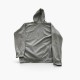 Adidas Grey Logo Hoodie — Size L / Pre-Owned