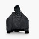 Nike Black Hooded Windbreaker — Size XL / Pre-Owned
