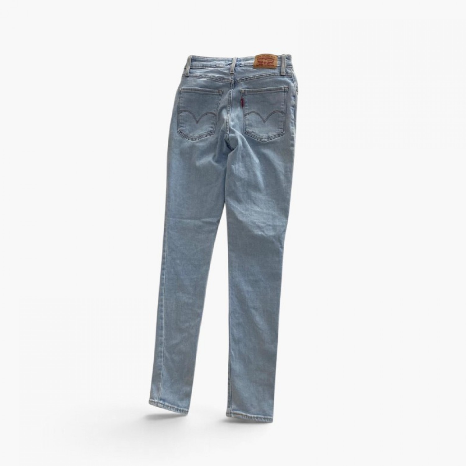 Levi’s 721 Ψηλόμεσο Ανοιχτό Μπλε Skinny Τζιν – Μέγεθος 32 / Pre-Owned