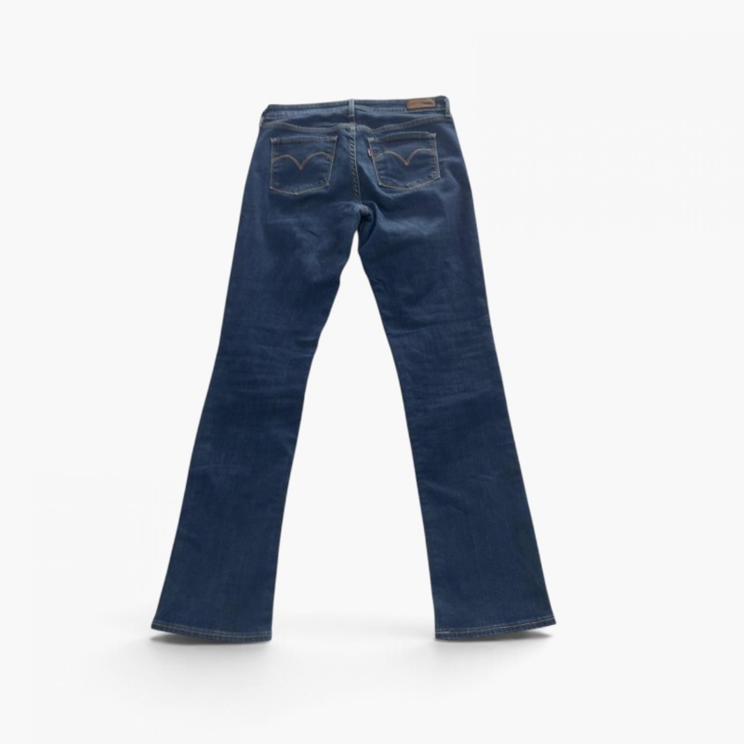 Levi’s Slight Curve Classic Rise Σκούρο Μπλε Straight Τζιν – Μέγεθος 38 / Pre-Owned