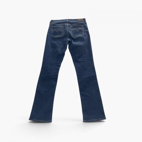 Levi’s Slight Curve Classic Rise Σκούρο Μπλε Straight Τζιν – Μέγεθος 38 / Pre-Owned
