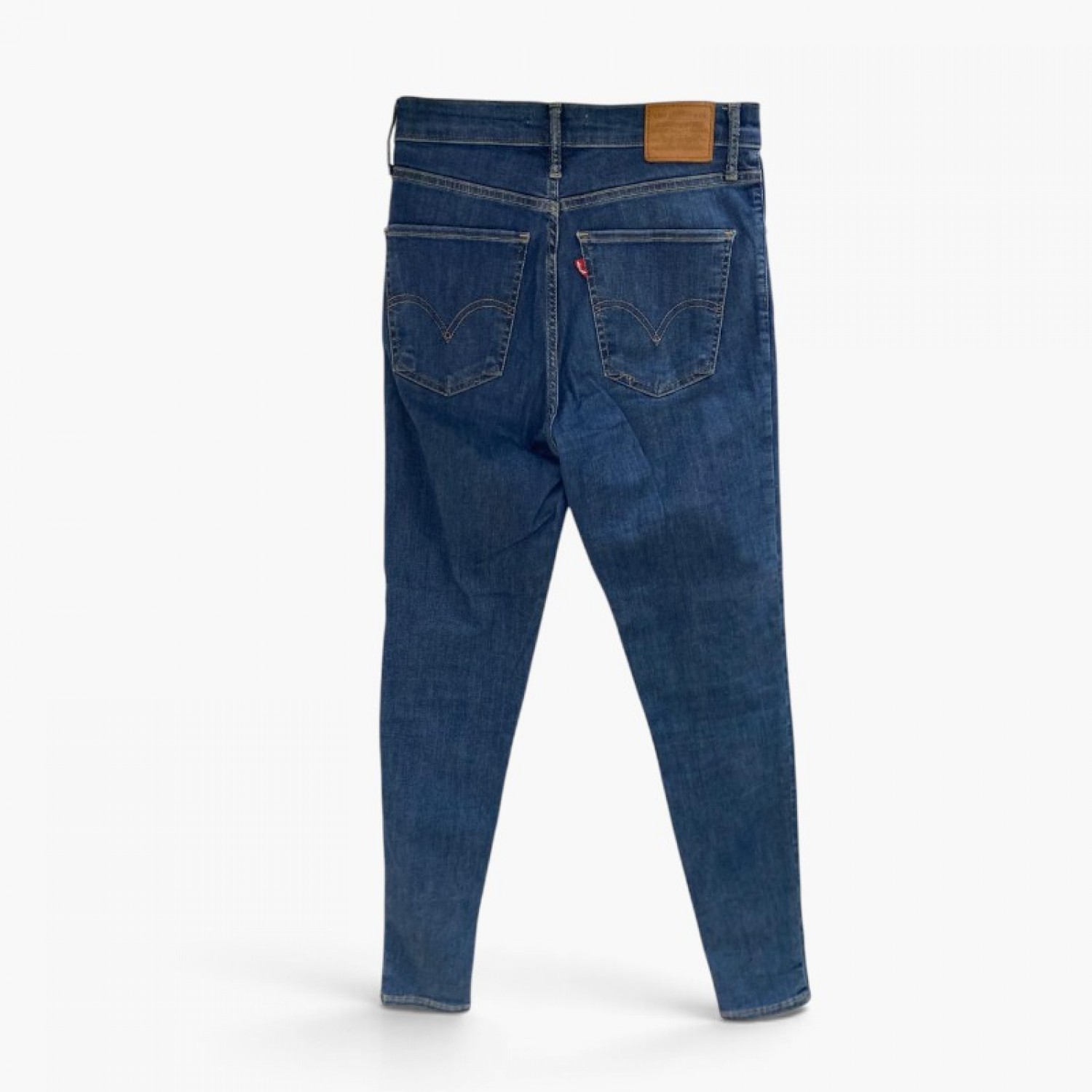 Levi’s Mile High Ψηλόμεσο Μπλε Super Skinny Τζιν – Μέγεθος 34 / Pre-Owned