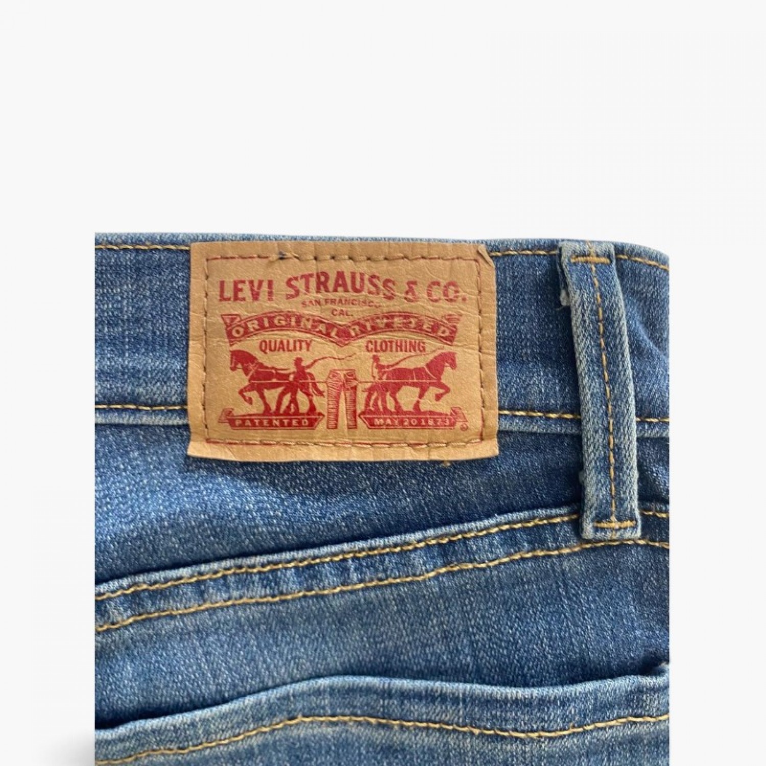 Levi’s 710 Μπλε Super Skinny Τζιν – Μέγεθος 32 / Pre-Owned