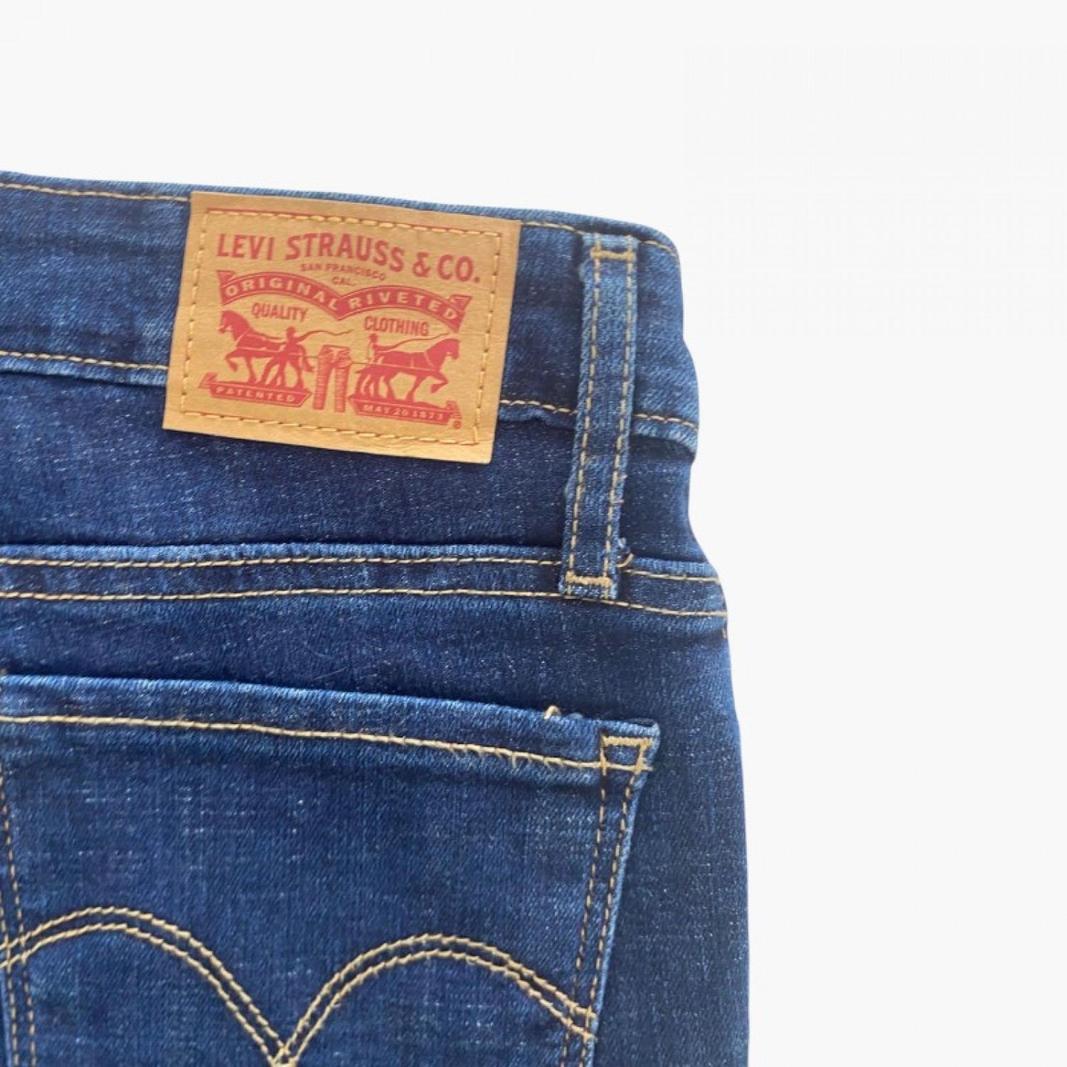 Levi’s 721 Ψηλόμεσο Μαύρο Skinny Τζιν – Μέγεθος 36 / Pre-Owned