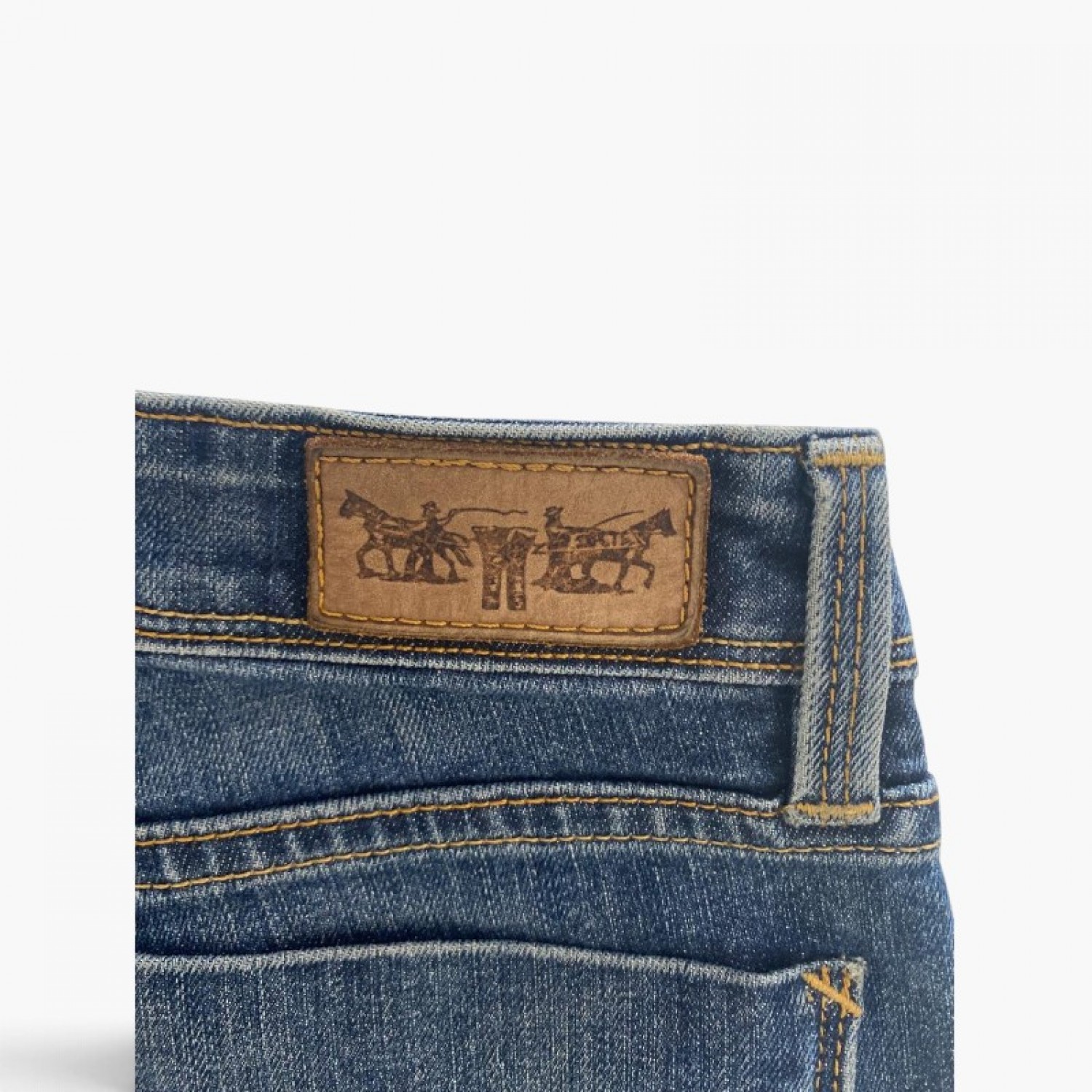 Lee Γκρι-Μαύρο Skinny Τζιν – Μέγεθος 34 / Pre-Owned