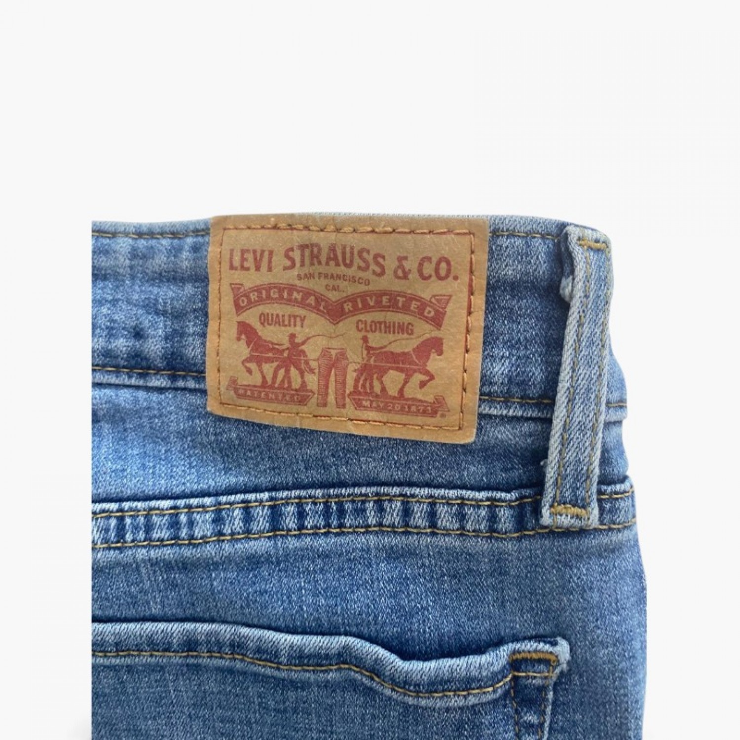 Levi’s 711 Μπλε Skinny Τζιν – Μέγεθος 36 / Pre-Owned