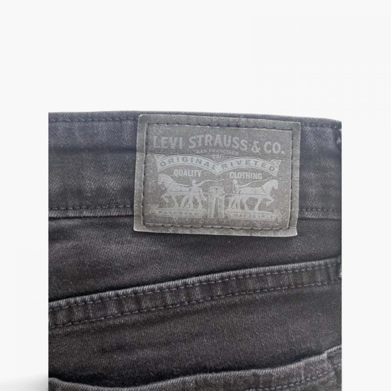 Levi’s 711 Μαύρο Skinny Τζιν – Μέγεθος 36 / Pre-Owned
