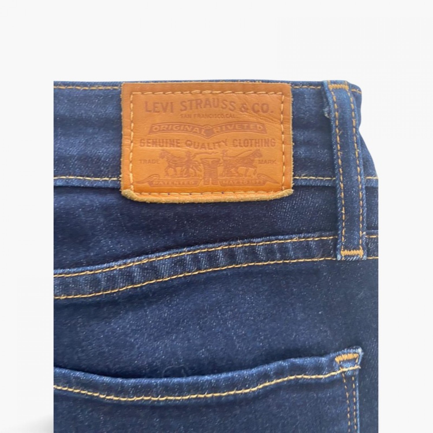 Levi’s 721 Ψηλόμεσο Skinny Τζιν – Μέγεθος 36 / Pre-Owned