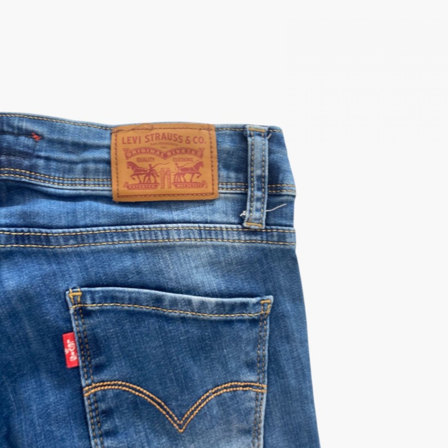 Levi’s Μπλε Slim Straight Τζιν – Μέγεθος 36 / Pre-Owned