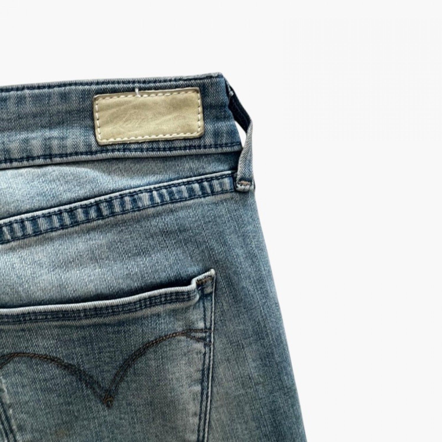 Levi’s Classic Straight Ξεβαμμένο Μπλε Τζιν – Μέγεθος 36 / Pre-Owned