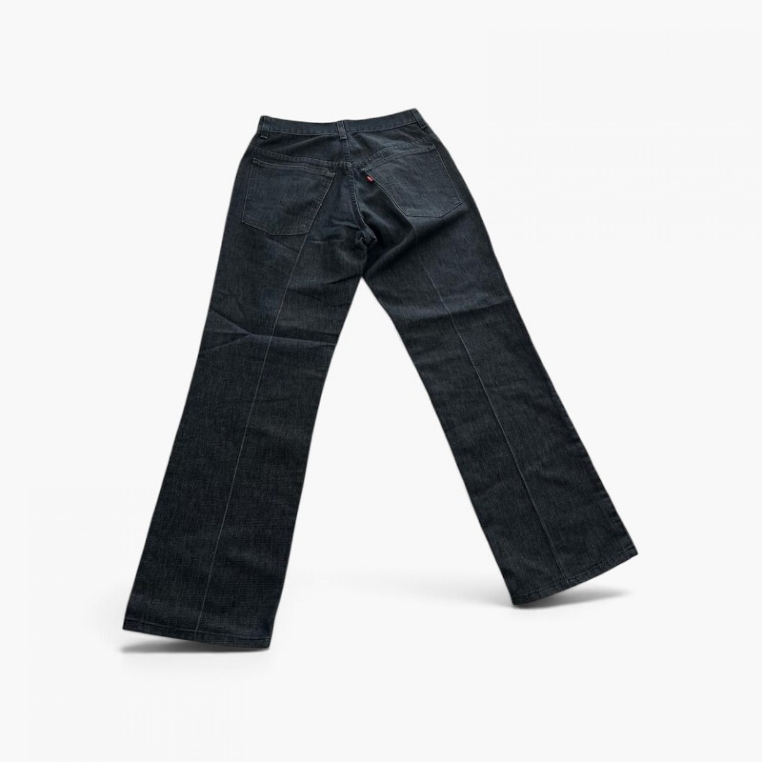 Levi’s Wide Leg Washed Μαύρο Τζιν – Μέγεθος 34 / Pre-Owned