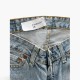 Levi’s Ανοιχτό Μπλε Wide Leg Τζιν με Raw Hem – Μέγεθος 38 / Pre-Owned