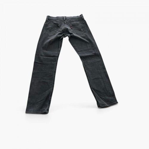 Levi’s Straight Leg Washed Μαύρο Τζιν – Μέγεθος 38 / Pre-Owned