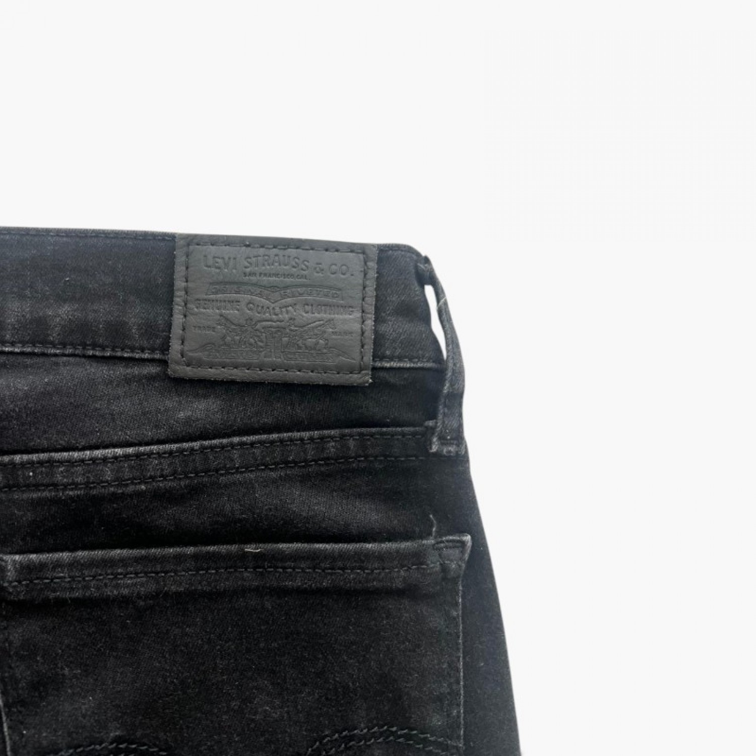 Levi’s 710 Super Skinny Μαύρο Τζιν – Μέγεθος 38 / Pre-Owned