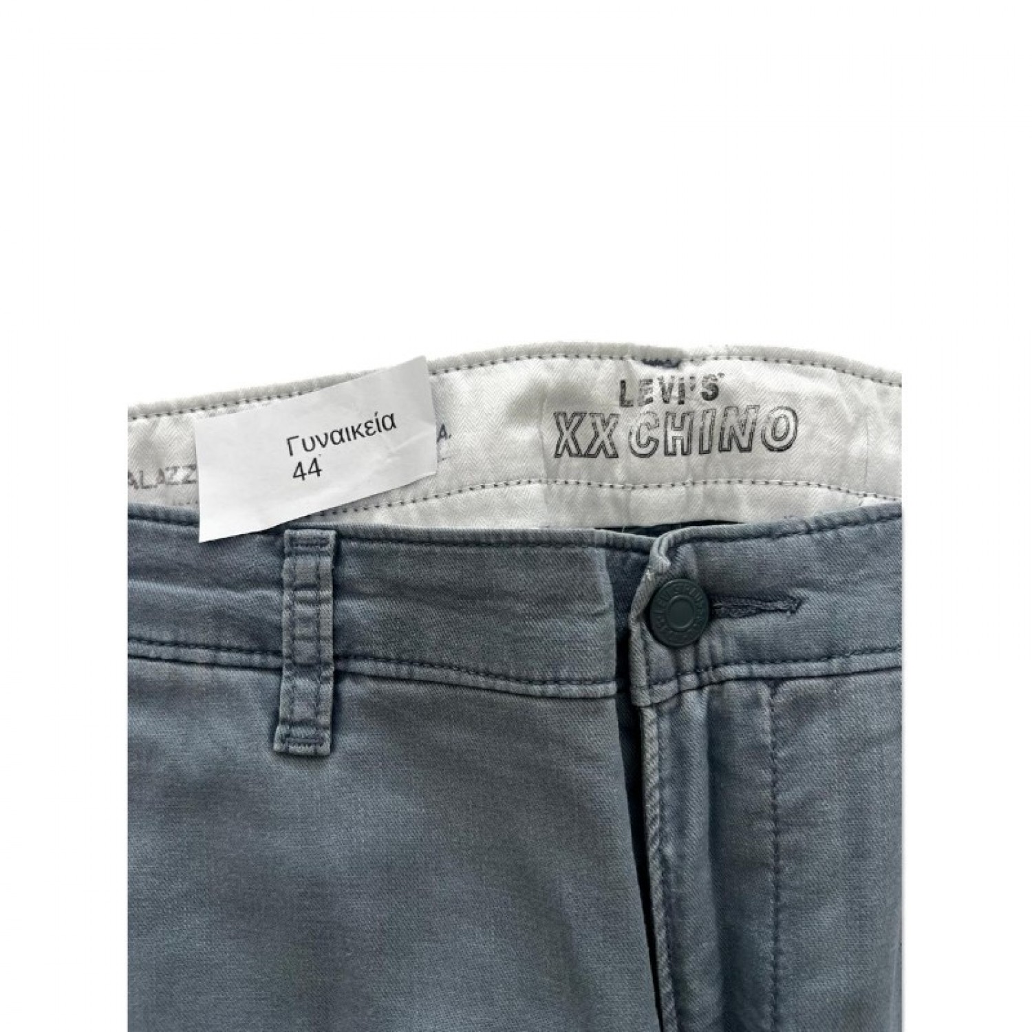 Levi’s XX Chino Γκρι-Μπλε Παντελόνι – Μέγεθος 44 / Pre-Owned