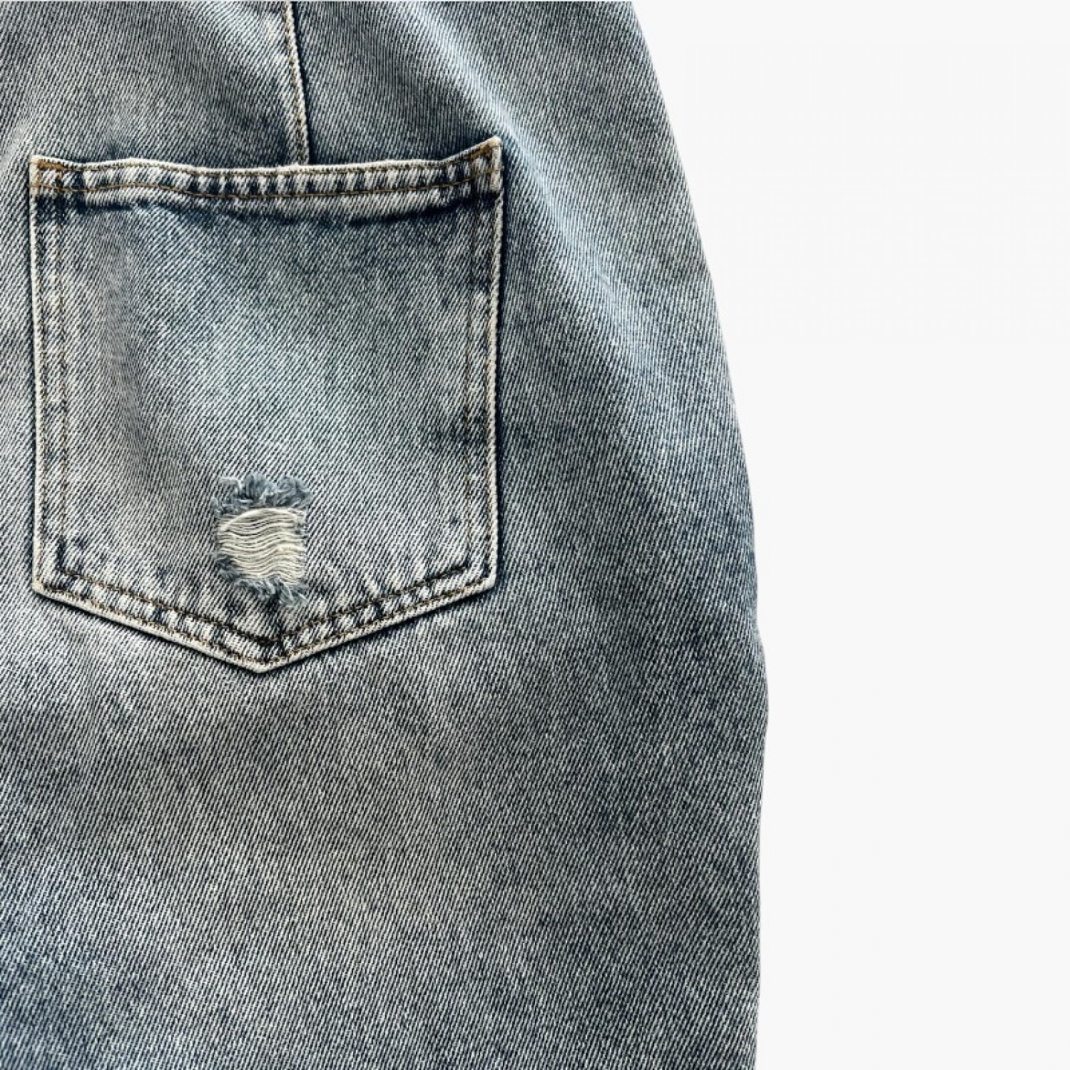 ONLY Denim Dungarees — Size 42 / Pre-Owned