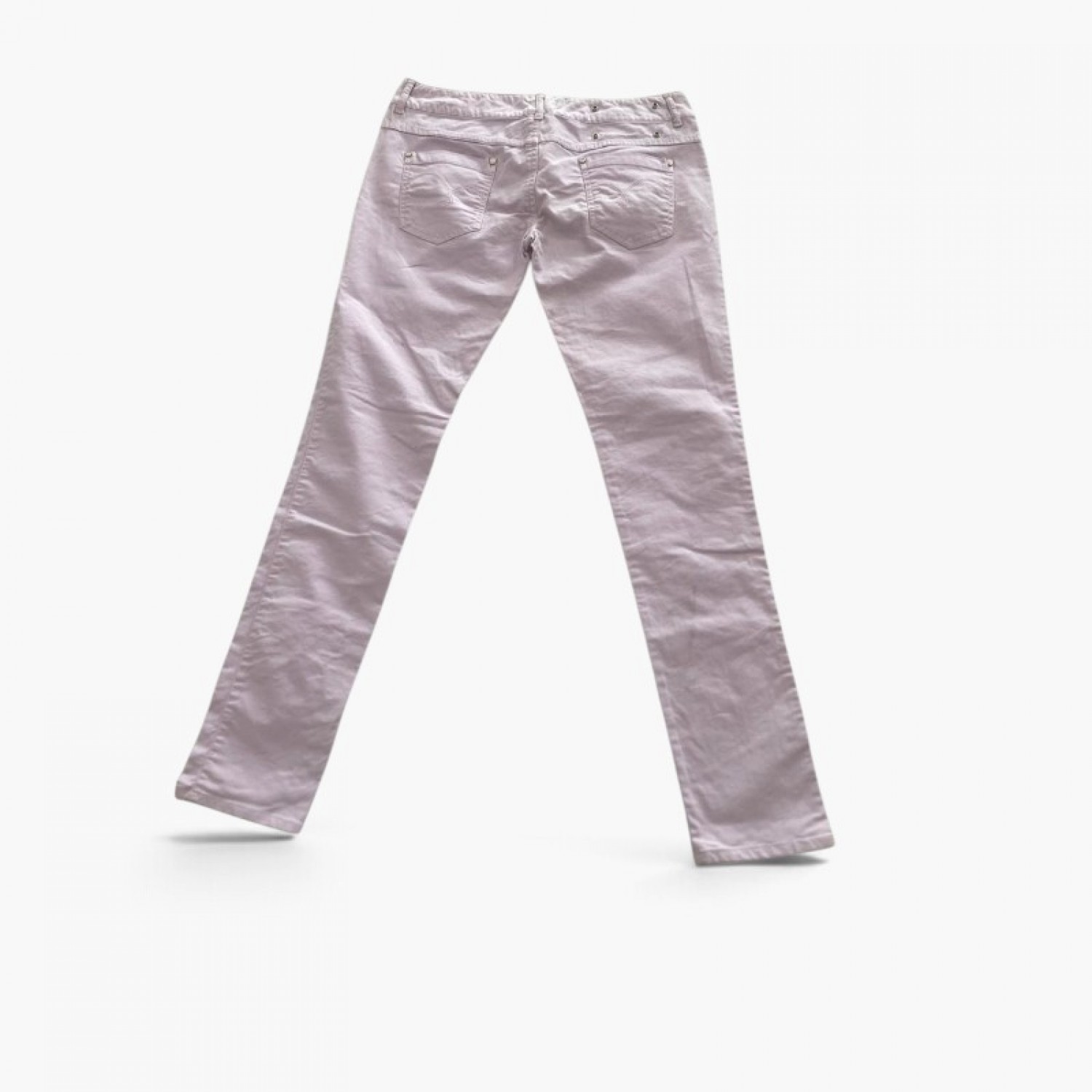Gaudi Trousers Light Pink - Size 44 / Pre-Owned