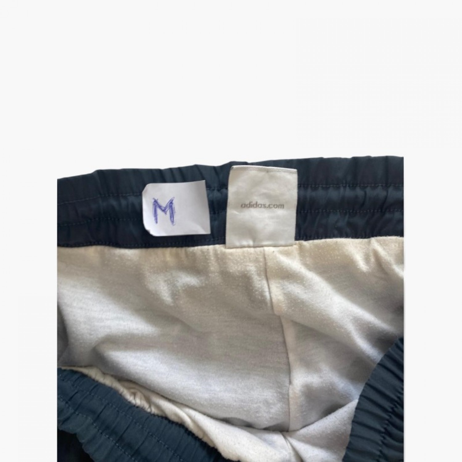 Adidas Track Pants Navy Blue - Size M / Pre-Owned