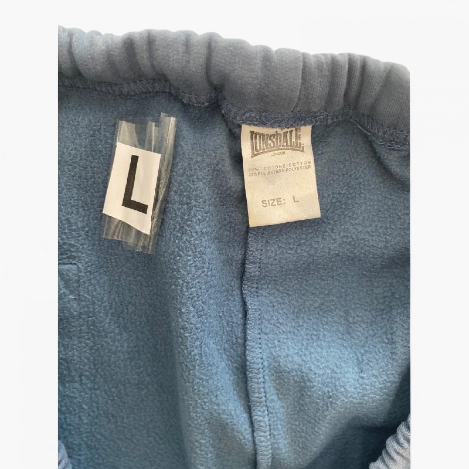Lonsdale Sweatpants Blue Grey - Size L / Pre-Owned