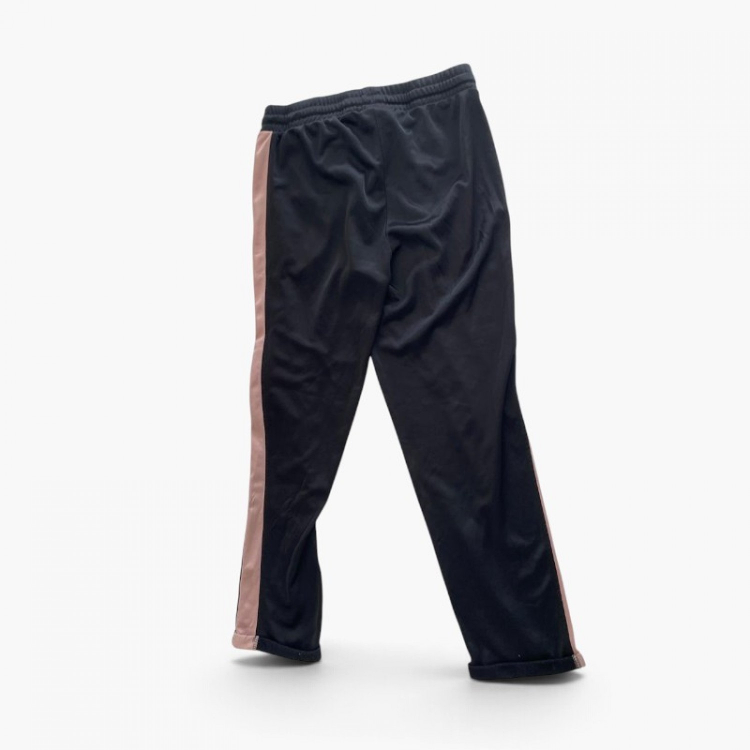 Diadora Track Pants Black & Pink - Size L / Pre-Owned