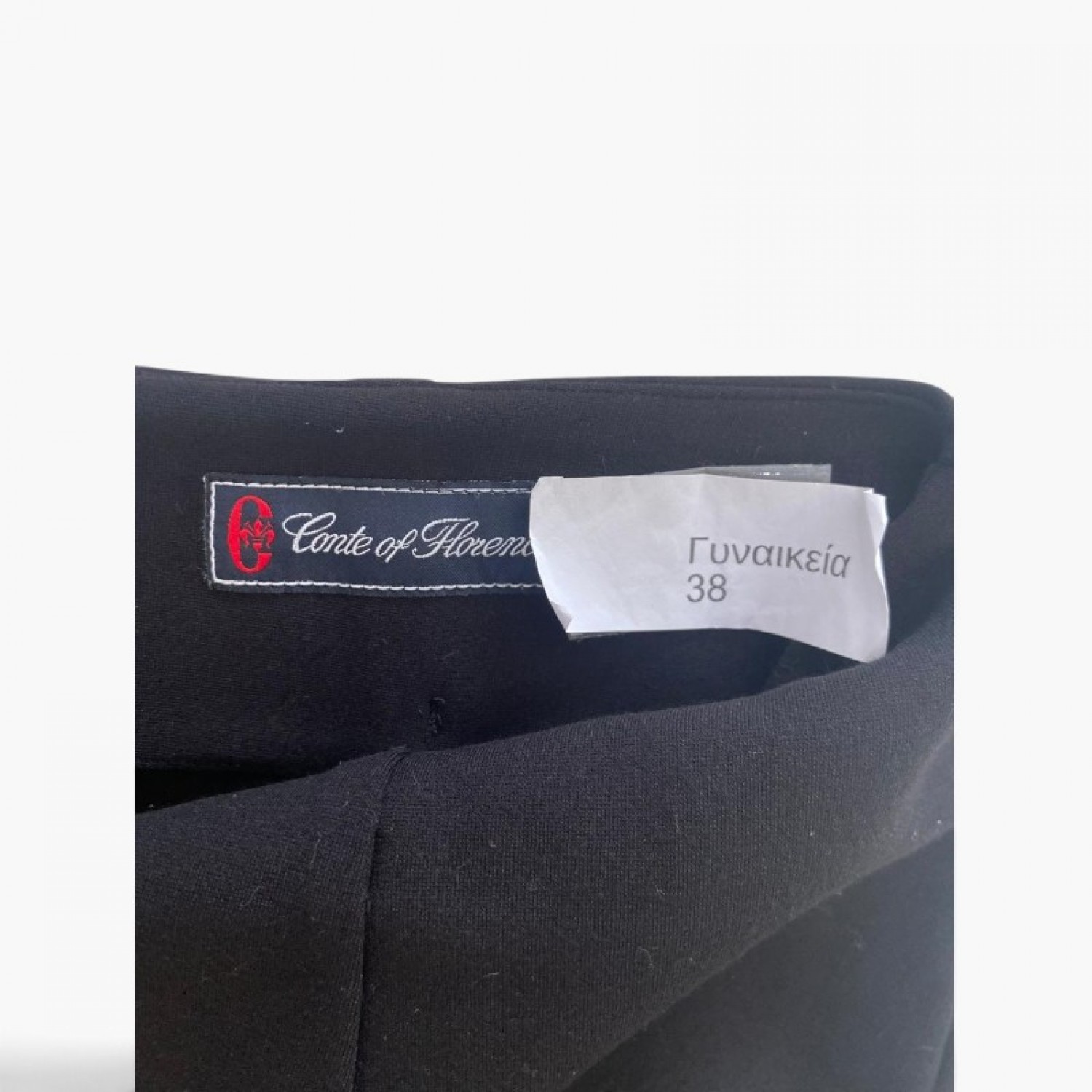Conte of Florence Skirt Black - Size 38 / Pre-Owned