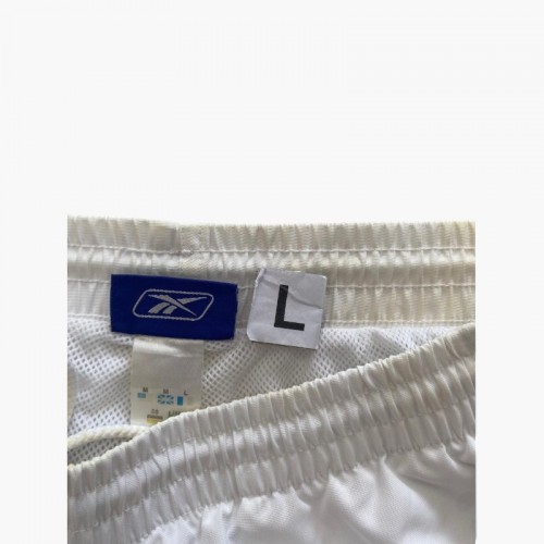 Reebok Track Pants White - Size L / Pre-Owned